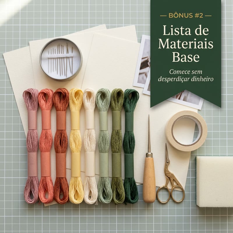 Capa do bônus 2: Lista de Materiais Base